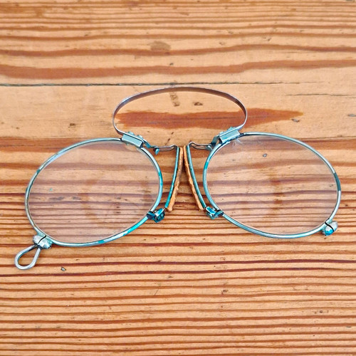 Antike zwicker kneifer brille - antike,