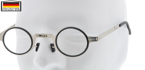 Klapp falt lesebrille rund - 1a,