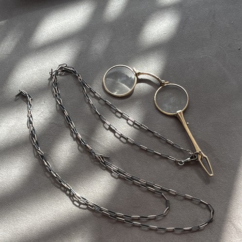 Antike lorgnette klappbrille - antike,