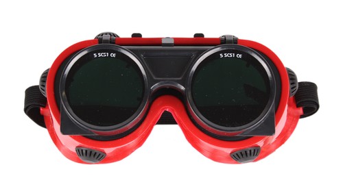 Schweisserbrille rot schwarz - schweisserbrille, rot/schwarz