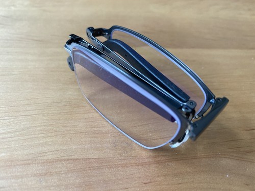 Klappbare lesebrille 0 oder - lesebrille, +2,0