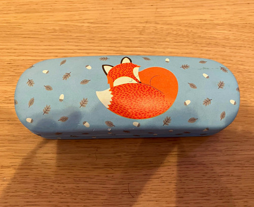 Hartschalen etui metall blau - hartschalen-etui,